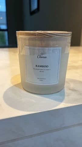 Vela M - Com Vidro Fosco